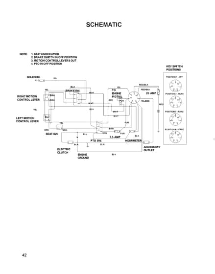 Husqvarna Ez5426 - Schematic