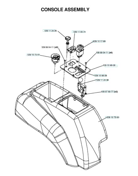 Husqvarna Ez 4216 Ho - Throttle Controls