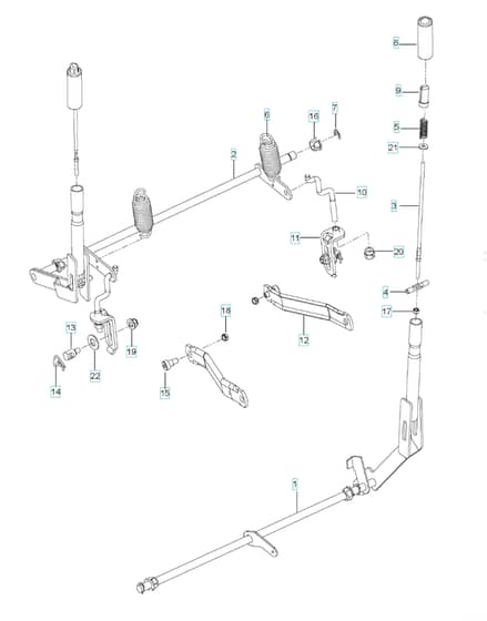 Husqvarna Ez 4824 Ca - Brake / Rear Mower Lift