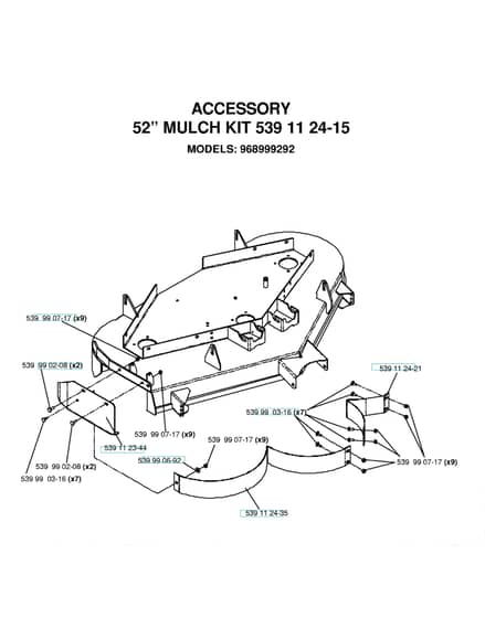 Husqvarna Ez 5424 Bi - Accessories 2
