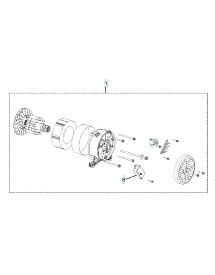 Husqvarna G3200P - 2018-8 - Alternator