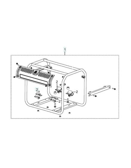 Husqvarna G3200P - 2018-8 - Frame