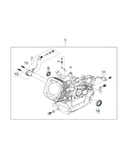Husqvarna G5500P - 2018-8 - Crankcase