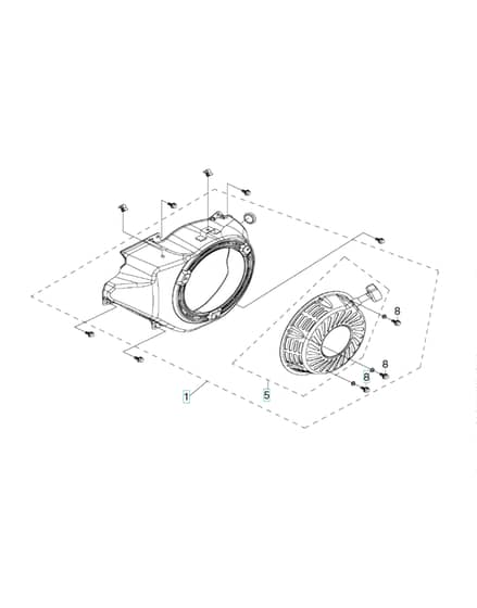 Husqvarna G5500P - 2018-8 - Starter