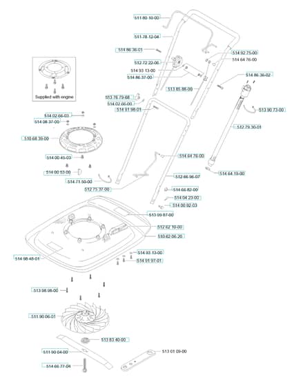 Husqvarna GT500 2002-04 - Product Complete