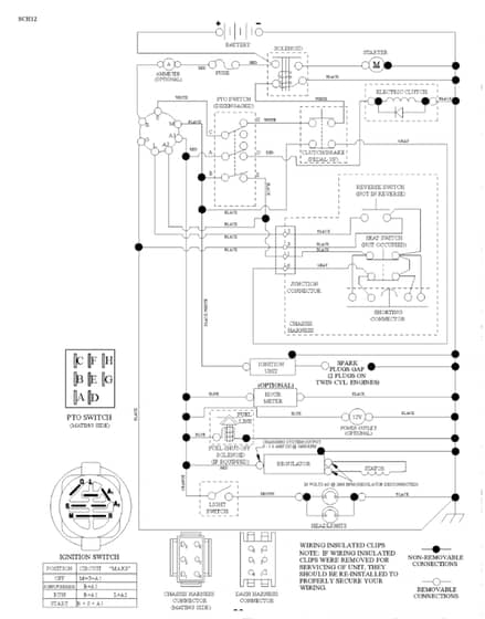 Husqvarna Gth24V52Ls - Schematic