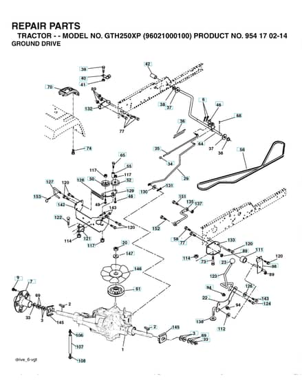 Husqvarna Gth250 Xp - Drive