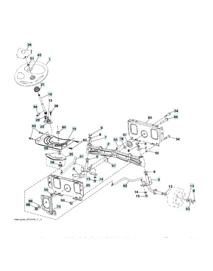 Husqvarna Gth27V52Ls - Steering