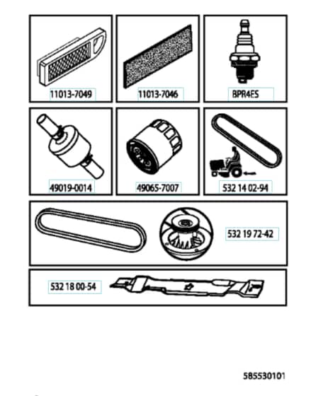 Husqvarna Gth 264T - Accessories