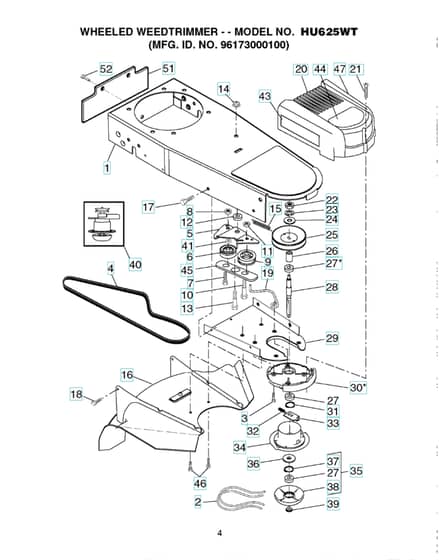 Husqvarna Hu625Wtx - Cover