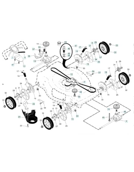 Husqvarna HU725AWD - Drive