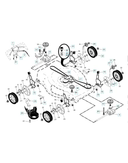 Husqvarna HU725AWDEX - Drive