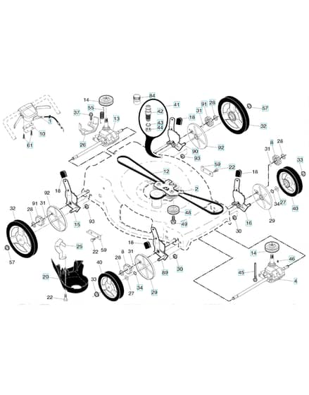 Husqvarna HU725AWDH - Drive