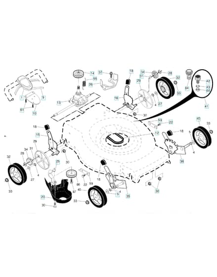Husqvarna HU725BBC - Drive
