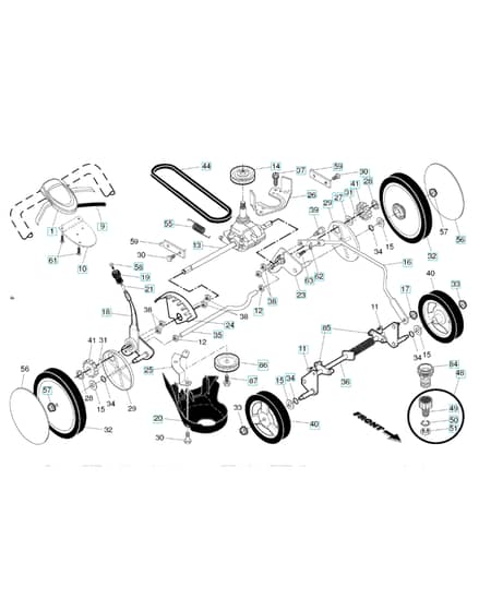 Husqvarna HU775BBC - Drive