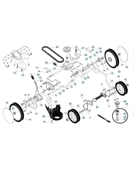 Husqvarna HU775HW - Drive