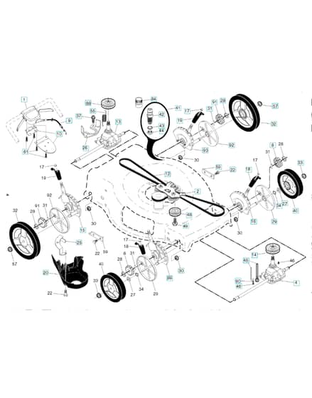 Husqvarna HU800AWDH - Drive