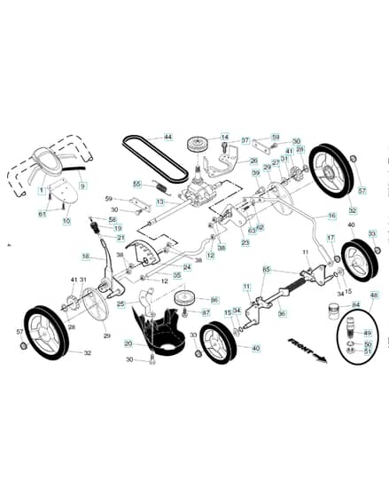 Husqvarna HU800H - Drive