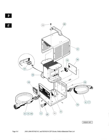 Husqvarna HUV4210EXP - Battery Charger B
