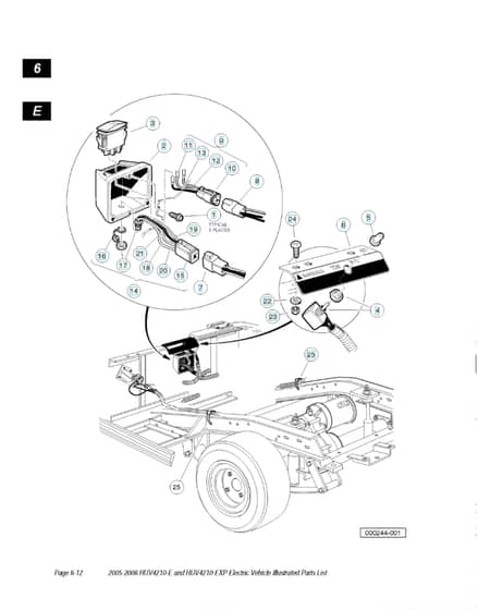 Husqvarna HUV4210EXP - Switch