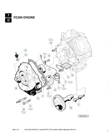 Husqvarna HUV4210G - Crankcase