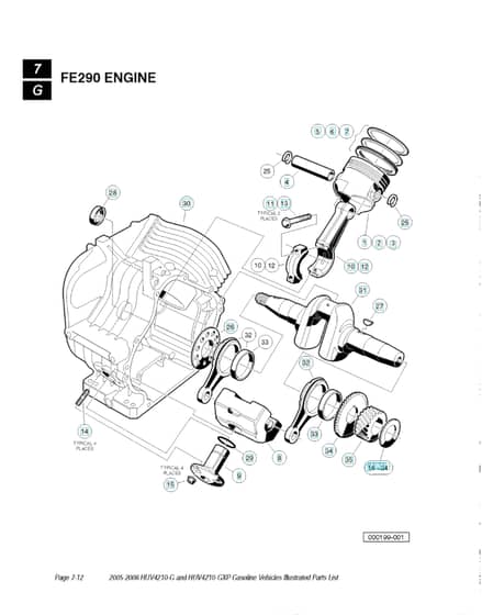 Husqvarna HUV4210G - Crankshaft