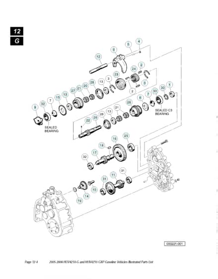 Husqvarna HUV4210G - Transmission 2
