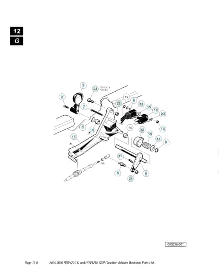 Husqvarna HUV4210GXP - Shifter Assembly