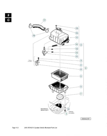 Husqvarna HUV4213GXP - Air Filter