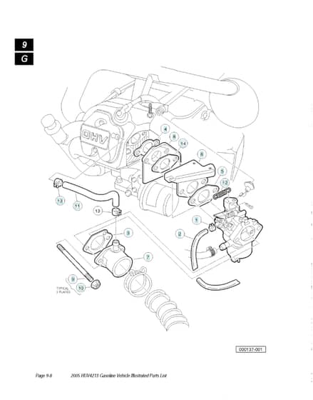 Husqvarna HUV4213GXP - Carburetor Details