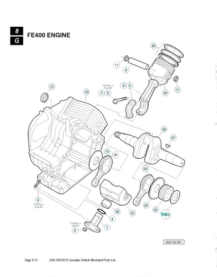 Husqvarna HUV4213GXP - Crankshaft