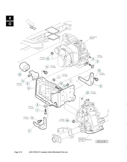 Husqvarna HUV4213GXP - Engine Plate