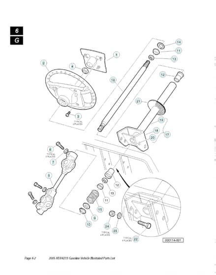Husqvarna HUV4213GXP - Steering