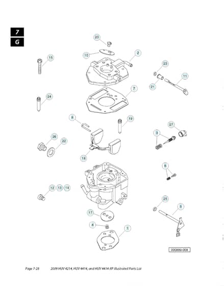 Husqvarna HUV4214 - Carburetor