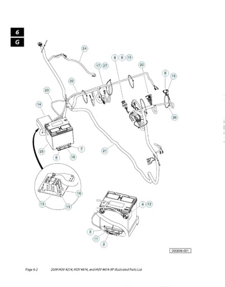 Husqvarna HUV4214 - Electrical