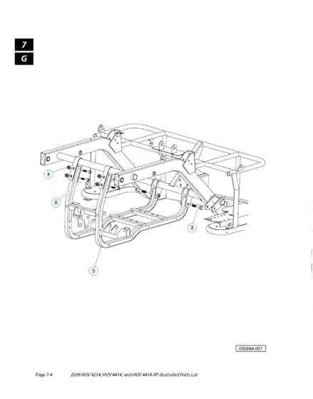 Husqvarna HUV4214 - Engine Plate