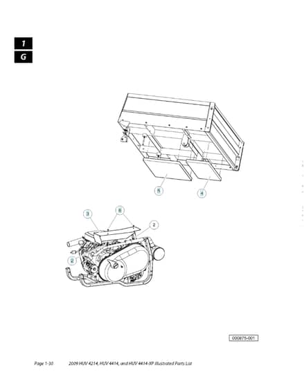 Husqvarna HUV4214 - Heat Shield