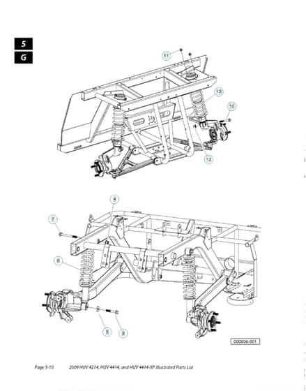 Husqvarna HUV4214 - Springs & Shocks