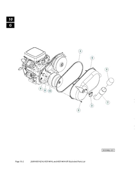 Husqvarna HUV4414XP - Clutch Cover