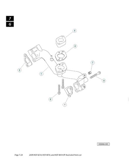 Husqvarna HUV4414XP - Inlet Manifold