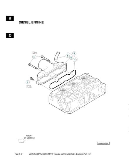 Husqvarna HUV4420D - Inlet Manifold
