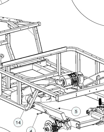 Husqvarna HUV4420D - Parking Brake
