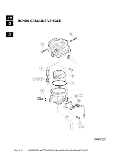 Husqvarna HUV4420 - Carburetor