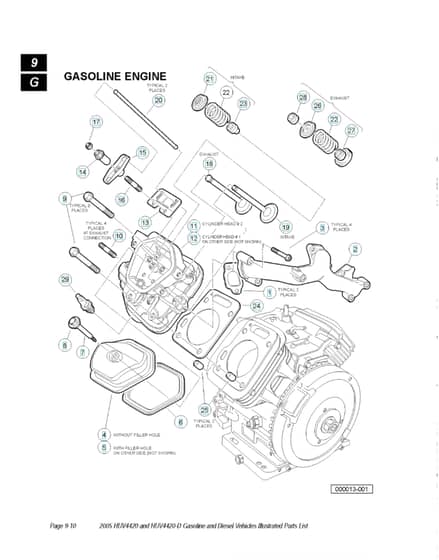Husqvarna HUV4420 - Cylinder Head