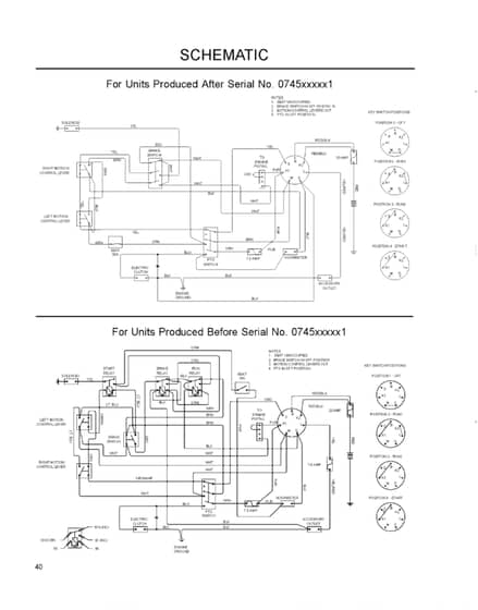 Husqvarna Iz25 - Schematic