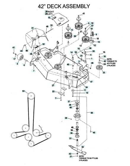 Husqvarna Iz4217 T - 42" Cutting Deck