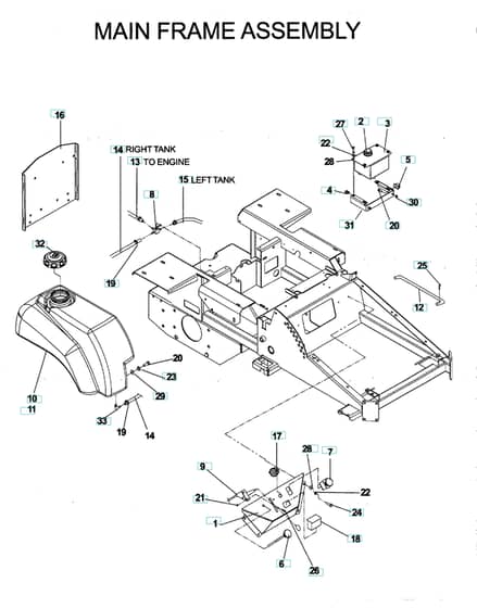 Husqvarna Iz4217 T - Frame 2