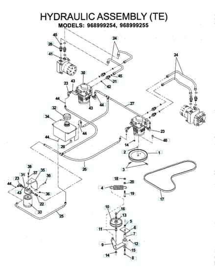 Husqvarna Iz4217 T - Hydraulic Pump