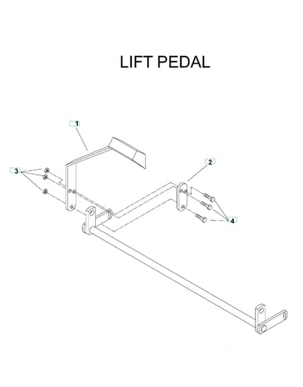 Husqvarna Iz4218 Kaa - Pedals