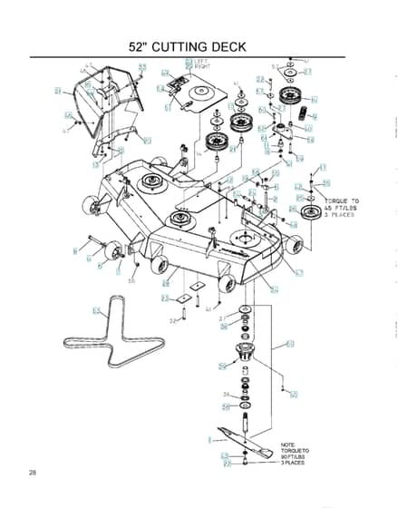 Husqvarna Iz5223 - 52" 132cm Cutting Deck